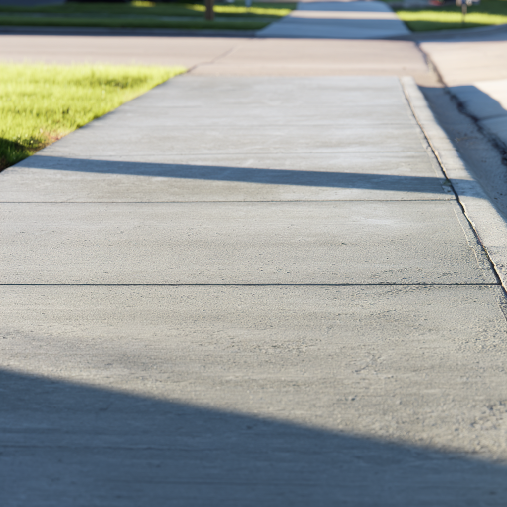Sidewalks & curbs